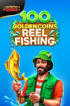 100 Golden Coins: Reel Fishing slot cover in the Green Luck lobby