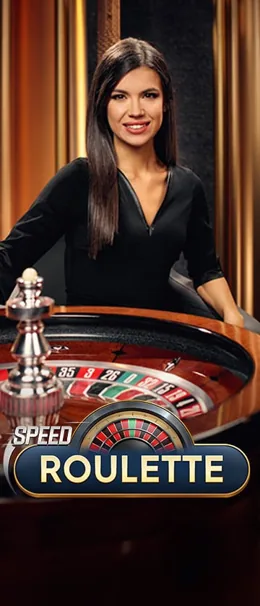 Speed Roulette live table cover in the Green Luck lobby