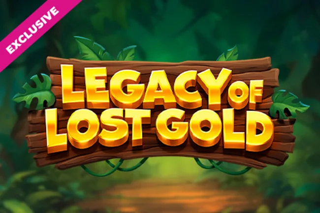 Legacy of Lost Gold exclusive game banner on Green Luck